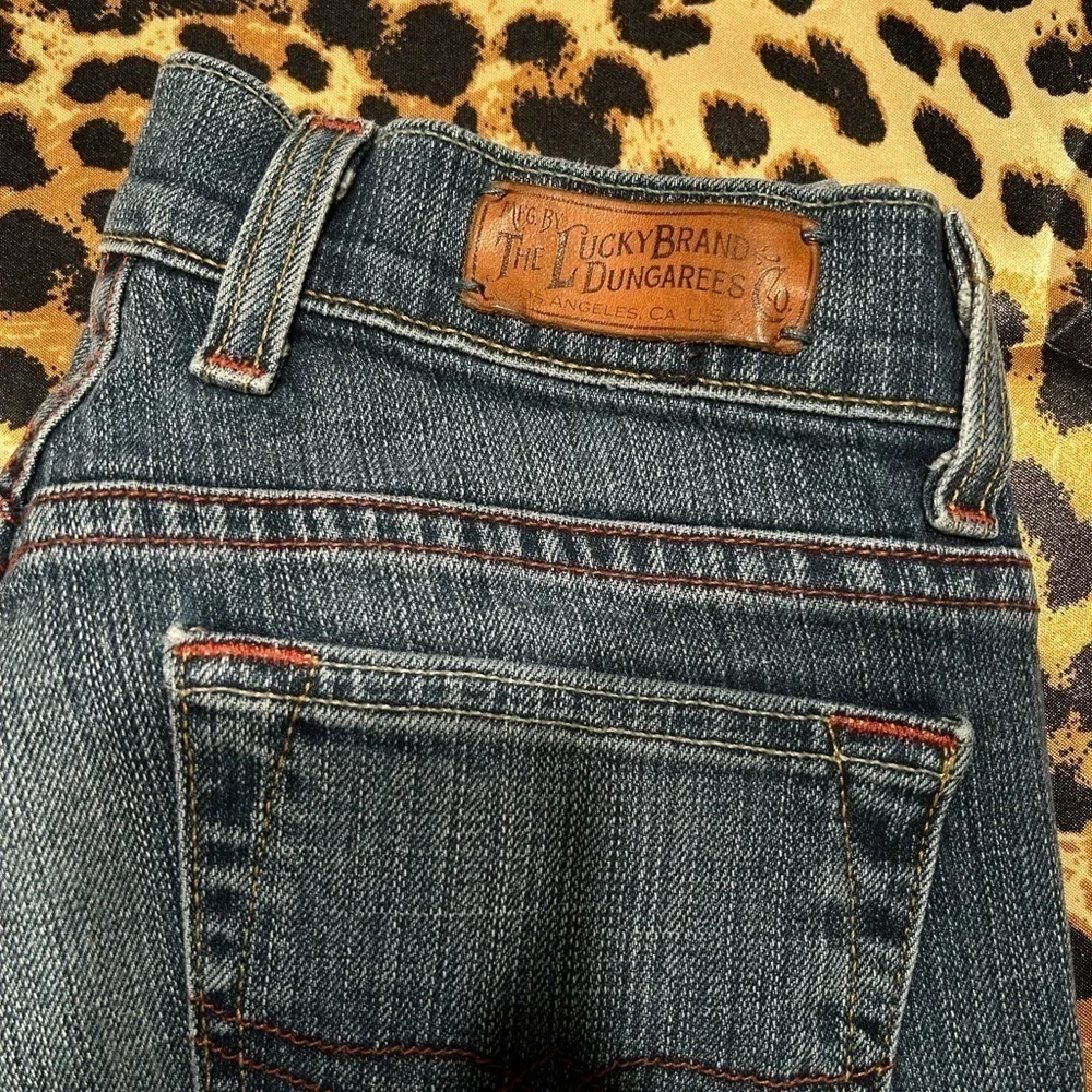 Lucky Brand Dark Wash Cropped Jeans - Picture 2 of 9
